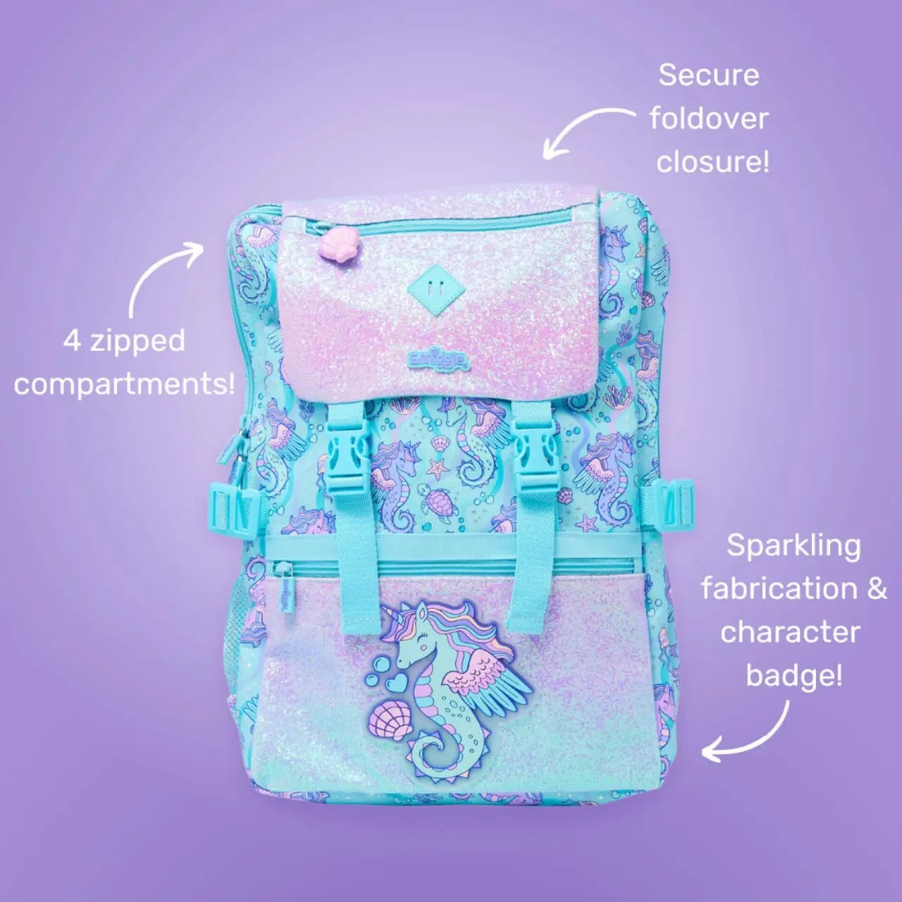 Original Sea-Horse Foldover Backpack