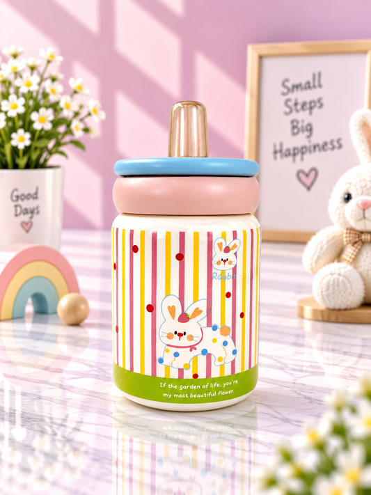 Cute Animal Character Sipper Mugs