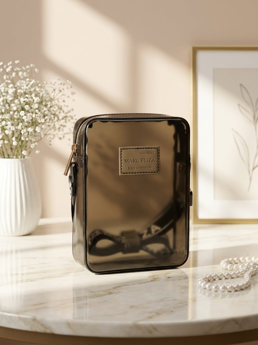 Translucent Jelly Crossbody Bag Set