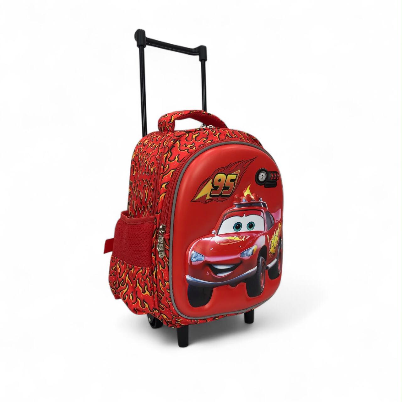 Lightning McQueen Trolley Backpack (12 Inches)