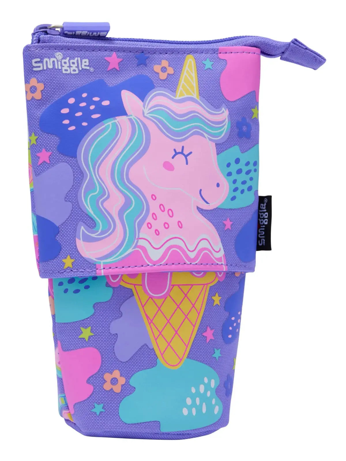 Unicorn Ice Cream Pencil Case – Rainbow Fantasy Stationery Pouch