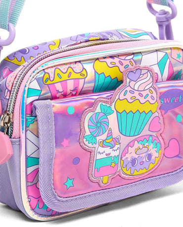 VEST GLITTERY DONUT BAG SPARKLES