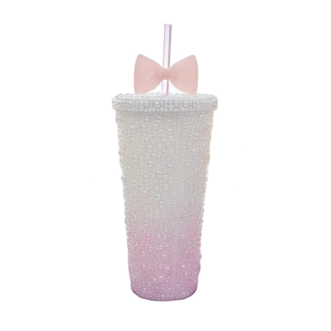 RHINESTONE SIPPER WITH BOW