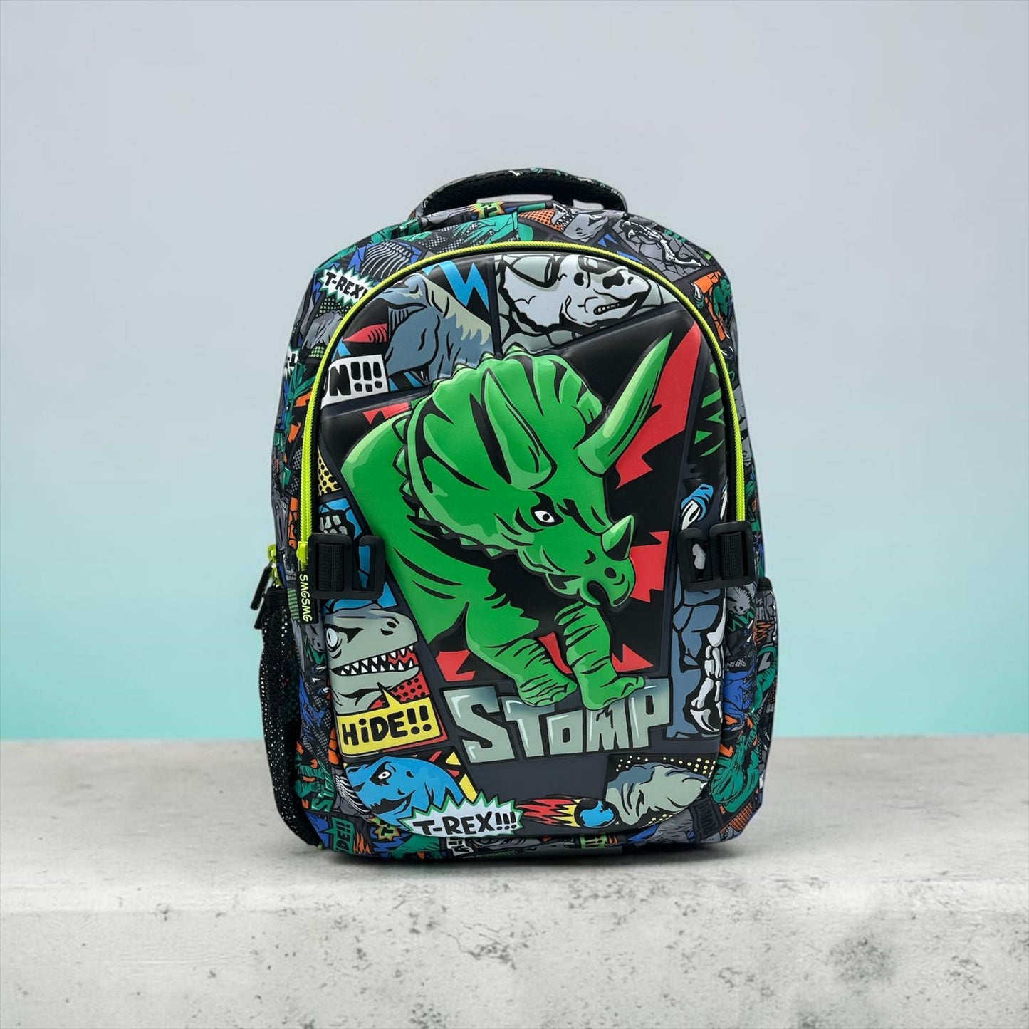 Dinosaur Comic Theme School Bag