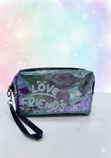 LOVE FRIENDS COSMETIC POUCH