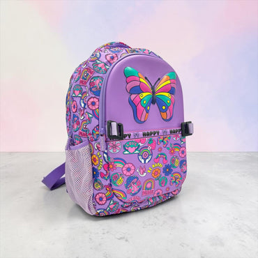 Butterfly Theme School Bag