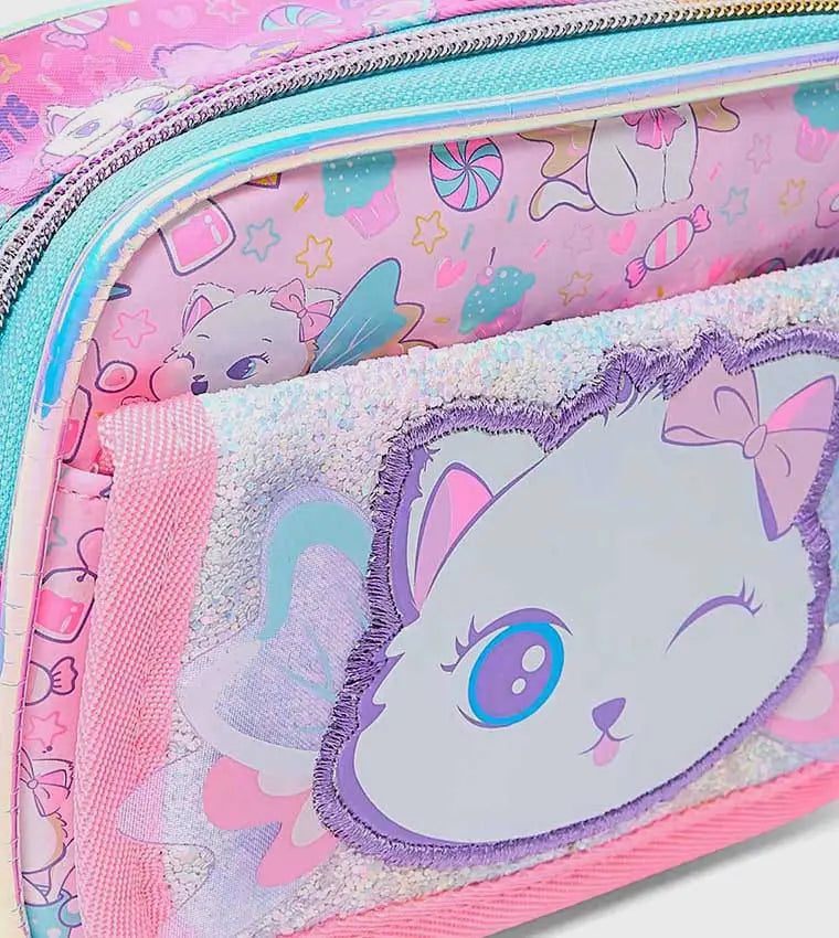 VEST WINK-EYE KITTY BAG SPARKLES
