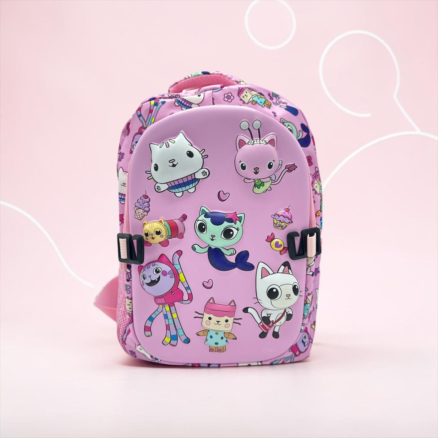 Whimsical Cartoon Animal School Bag