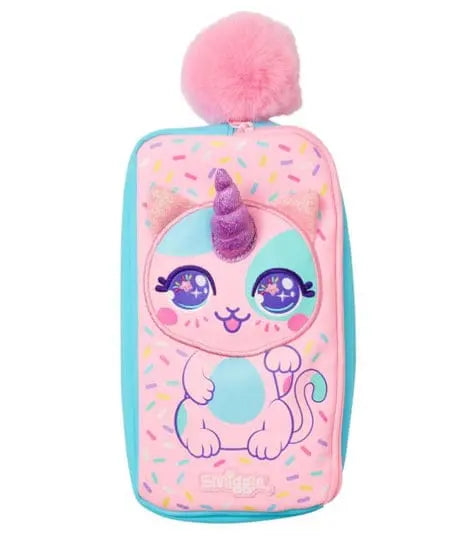 Caticorn Glitter Pencil Case – Rainbow Fantasy Edition