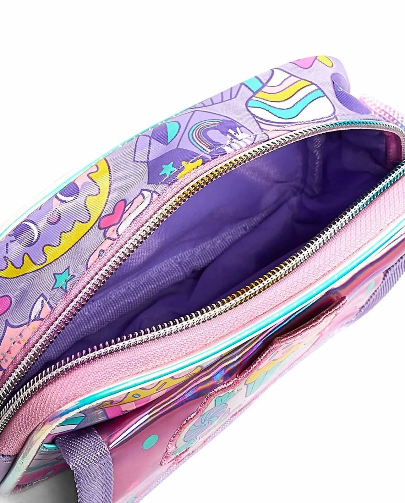 VEST GLITTERY DONUT BAG SPARKLES