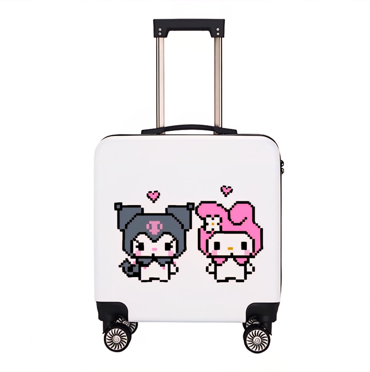 KUROMI & MELODY 16 Inch Fiber Luggage