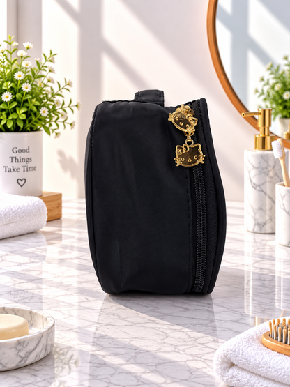 Hello Kitty Transparent Window Toiletry Bag