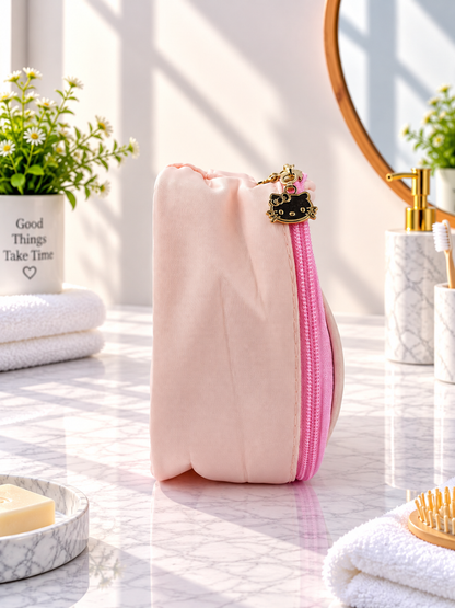 Hello Kitty Transparent Window Toiletry Bag