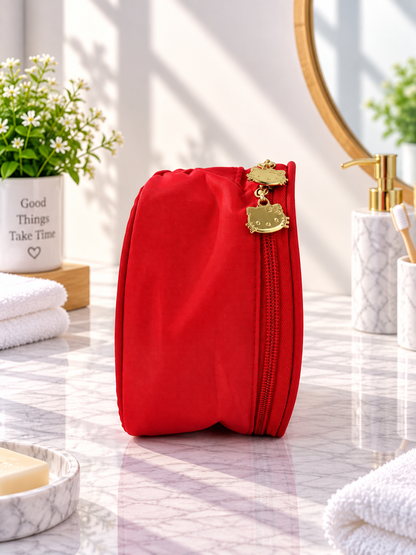 Hello Kitty Transparent Window Toiletry Bag