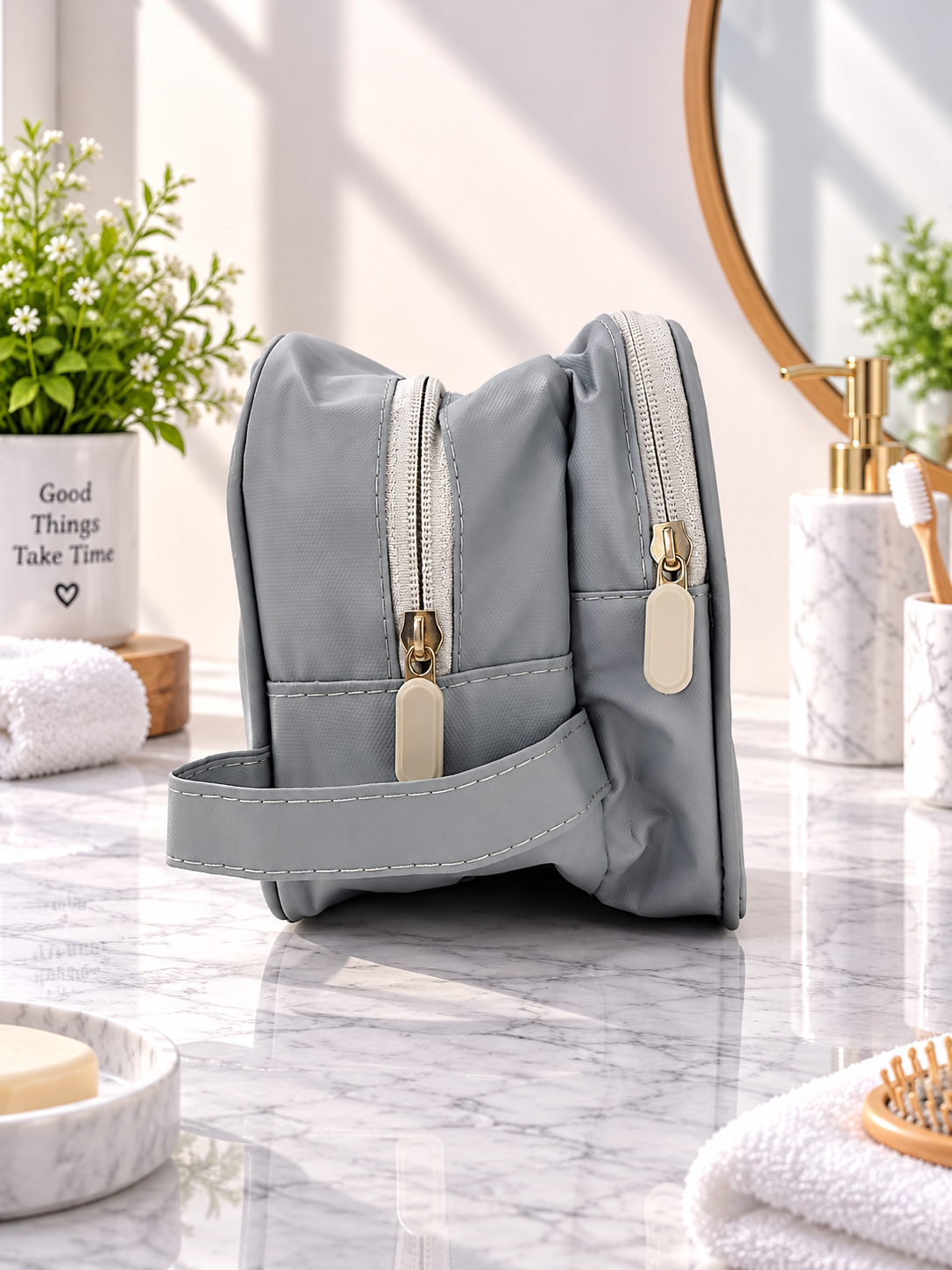 Transparent Window Travel Toiletry Bag