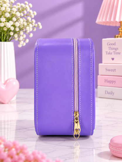 Kuromi & Blue Bear Gift Time Cosmetic Bag