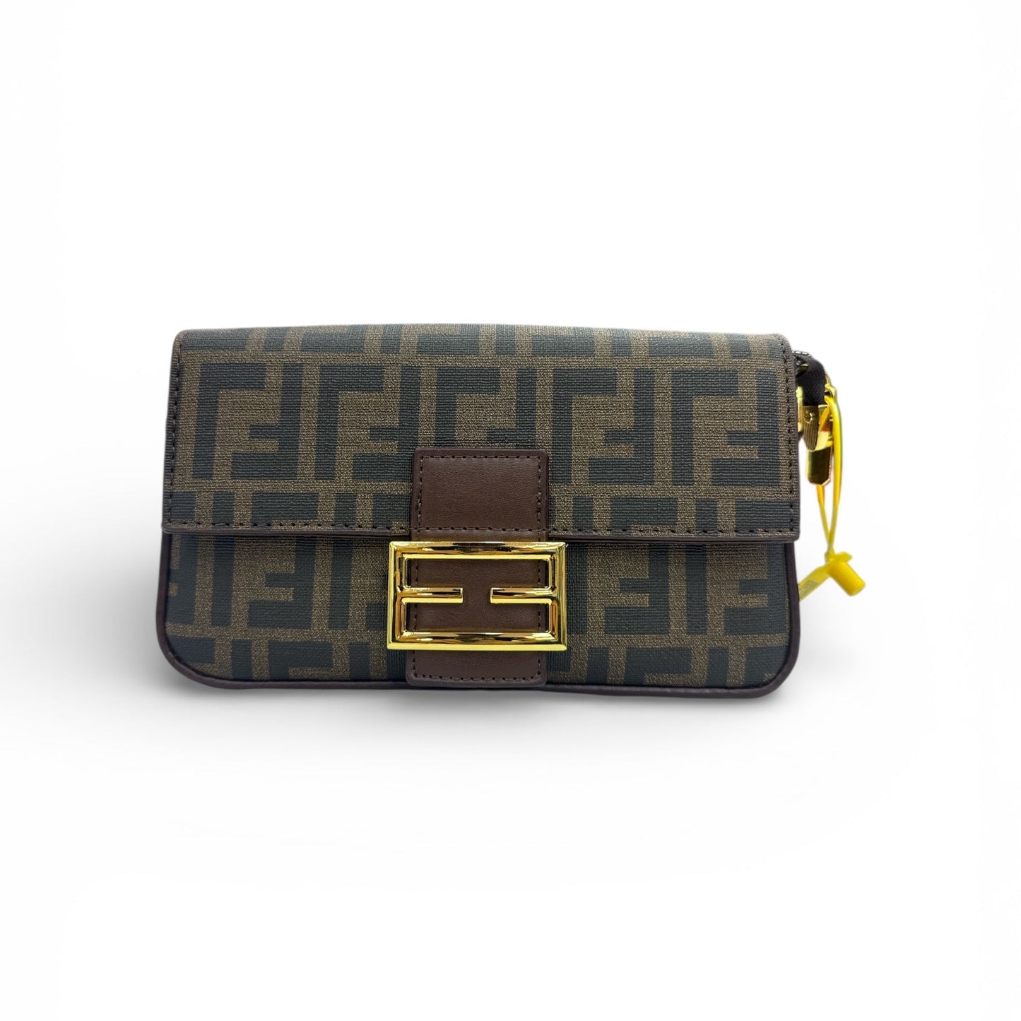 Classic Geometric Flap Shoulder Bag