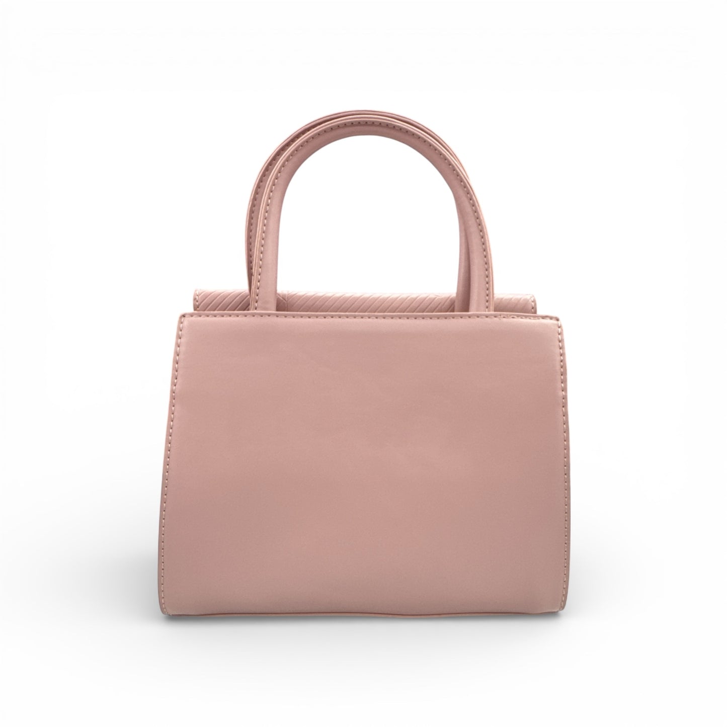 Blush Chevron Luxe Handbag