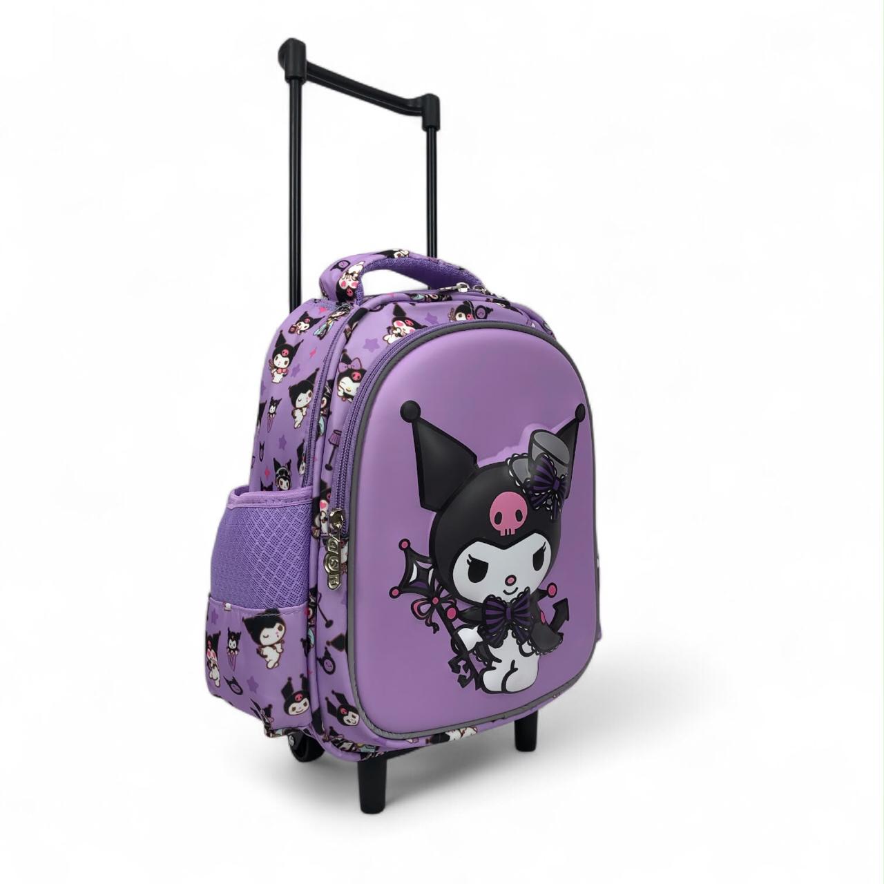 Kuromi Trolley Backpack (12 Inches)