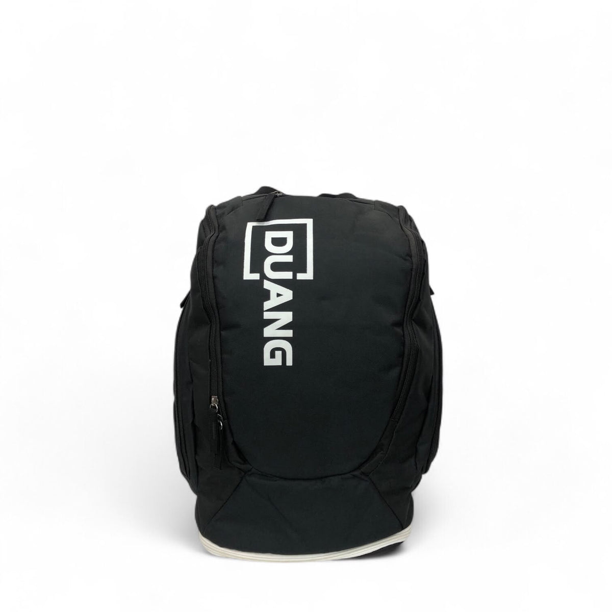 Sports & travel backpack with DUANG logo on back and front zip pocket