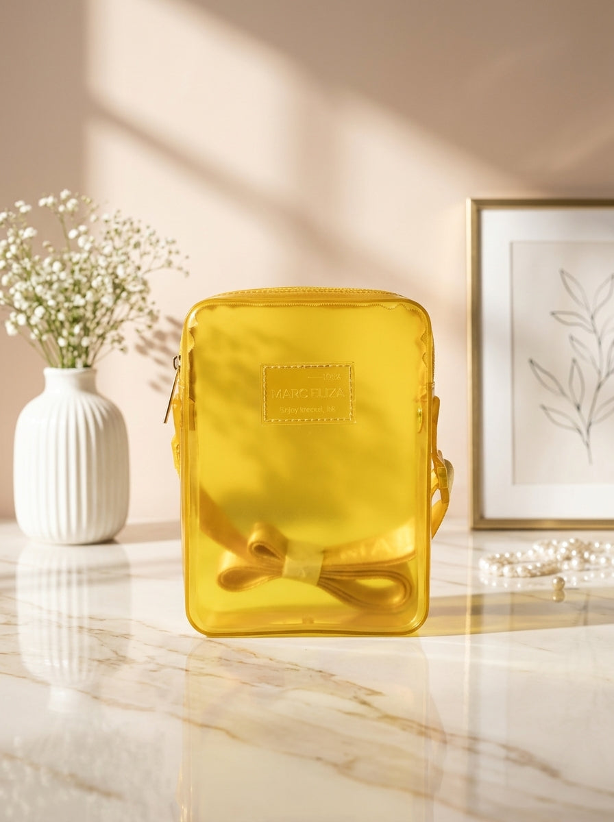 Translucent Jelly Crossbody Bag Set