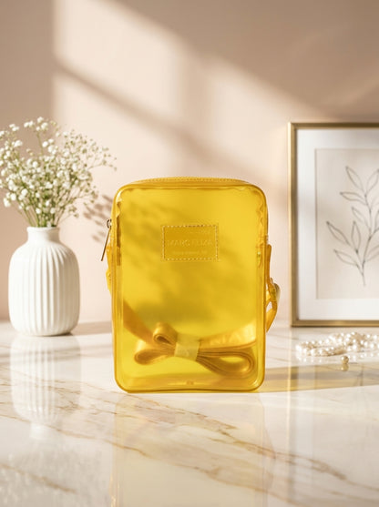 Translucent Jelly Crossbody Bag Set