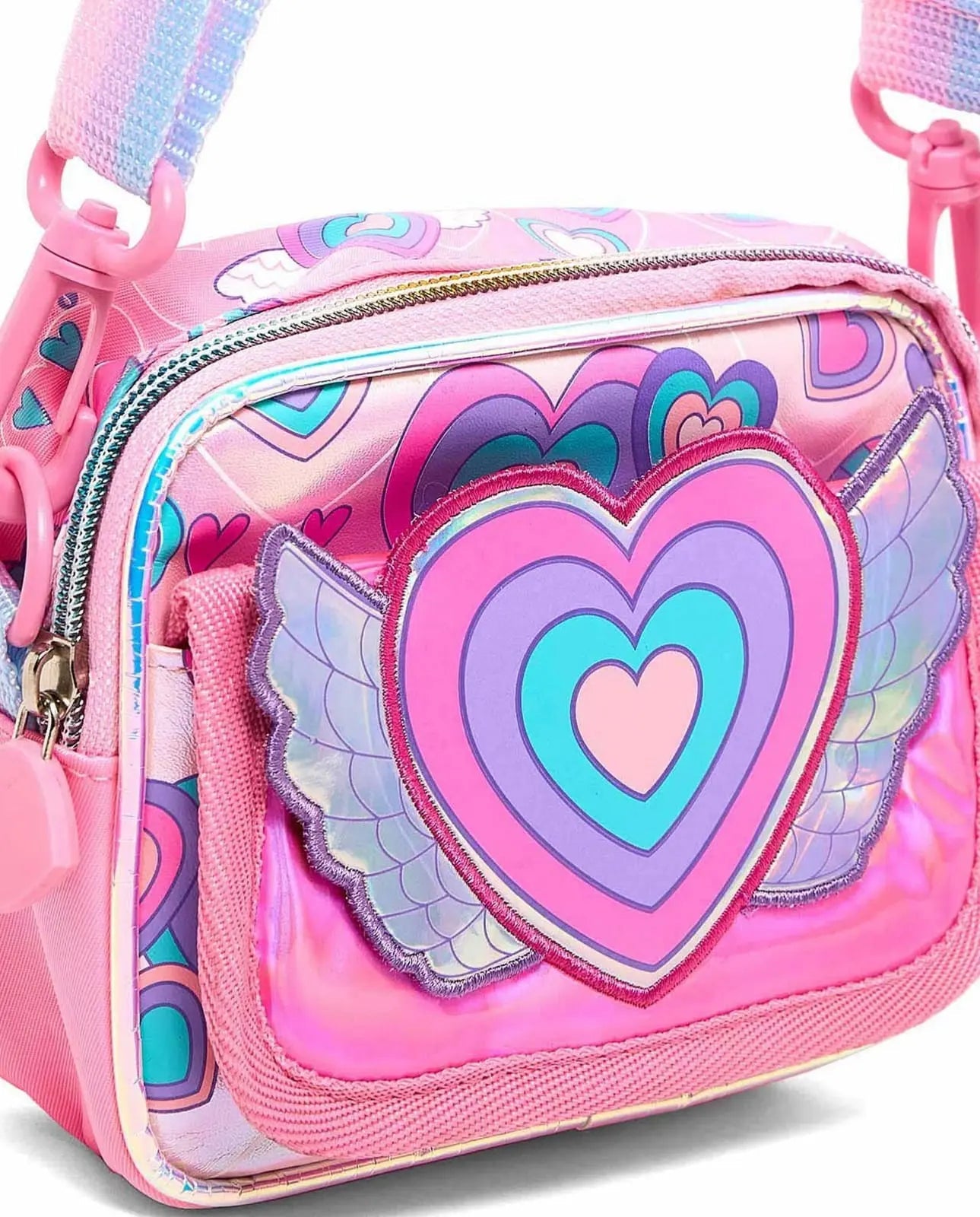 VEST FLUTTER HEART BAG SPARKLES