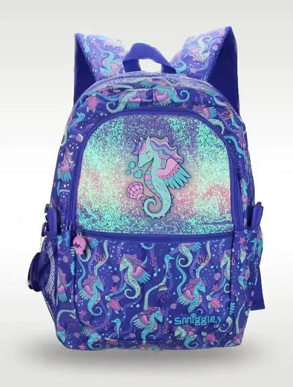 ORIGINAL GLITTERY SEAHORSE BACKPACK