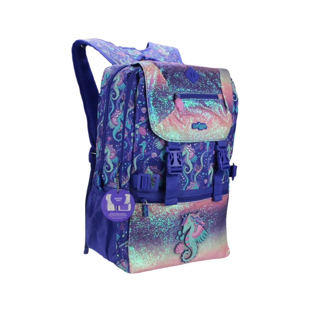 Original Seahorse Unicorn Flap Over Backpack