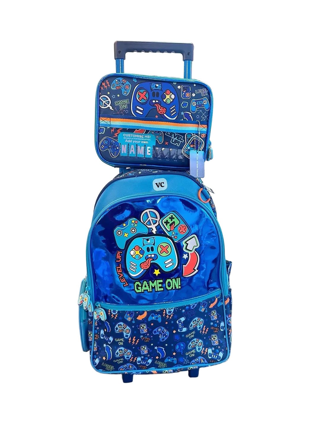 VEST GAME ON TROLLEY BAG-2 PC