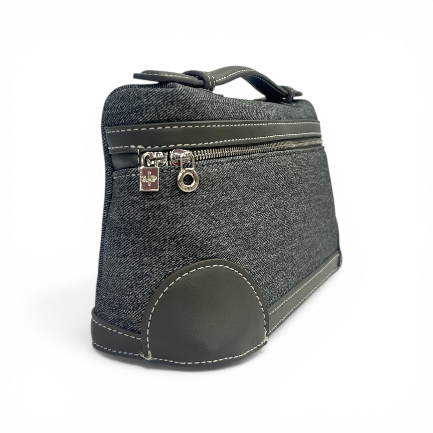 Modern Gray Crossbody Bag – Everyday Chic