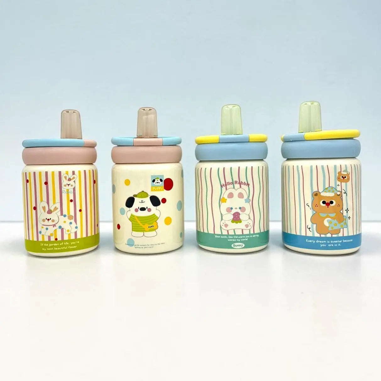 Adorable Ceramic Sippy Cup
