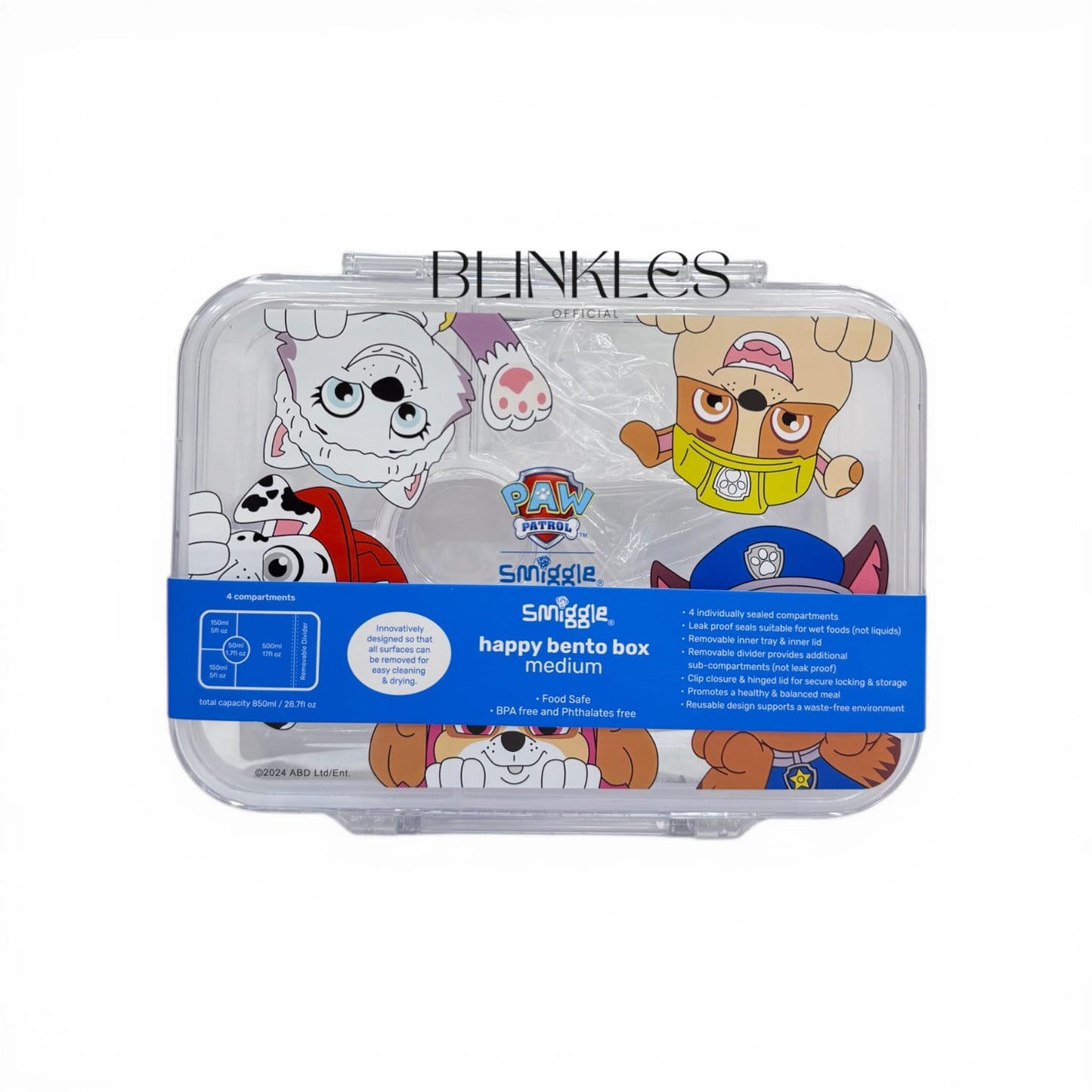 Paw Patrol Happy Bento Lunch Box
