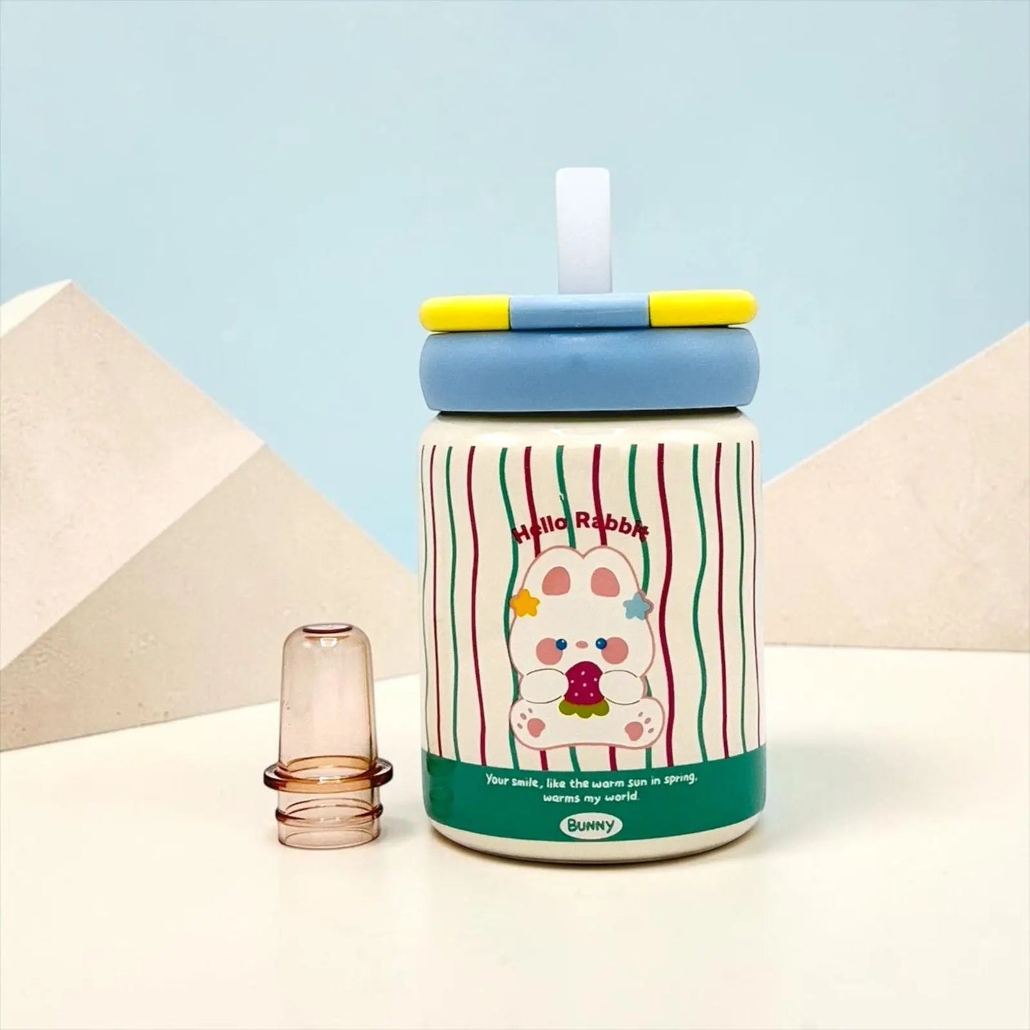 Adorable Ceramic Sippy Cup