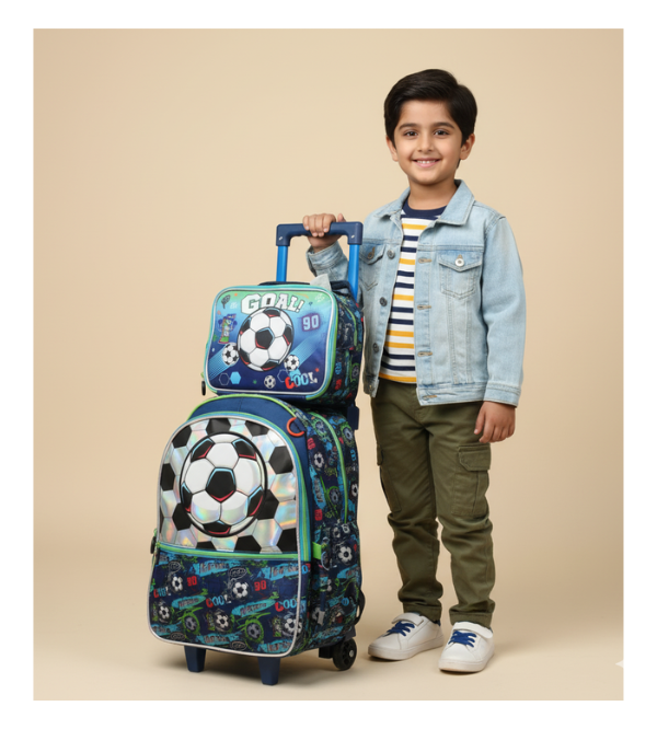 VEST FOOTBALL TROLLEY BAG- 2 PC