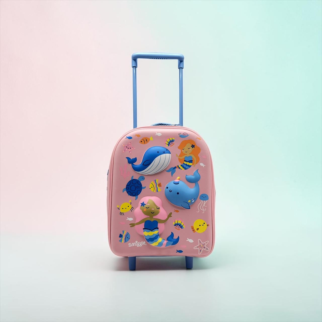 Mermaid & Ocean Friends Kids Suitcase