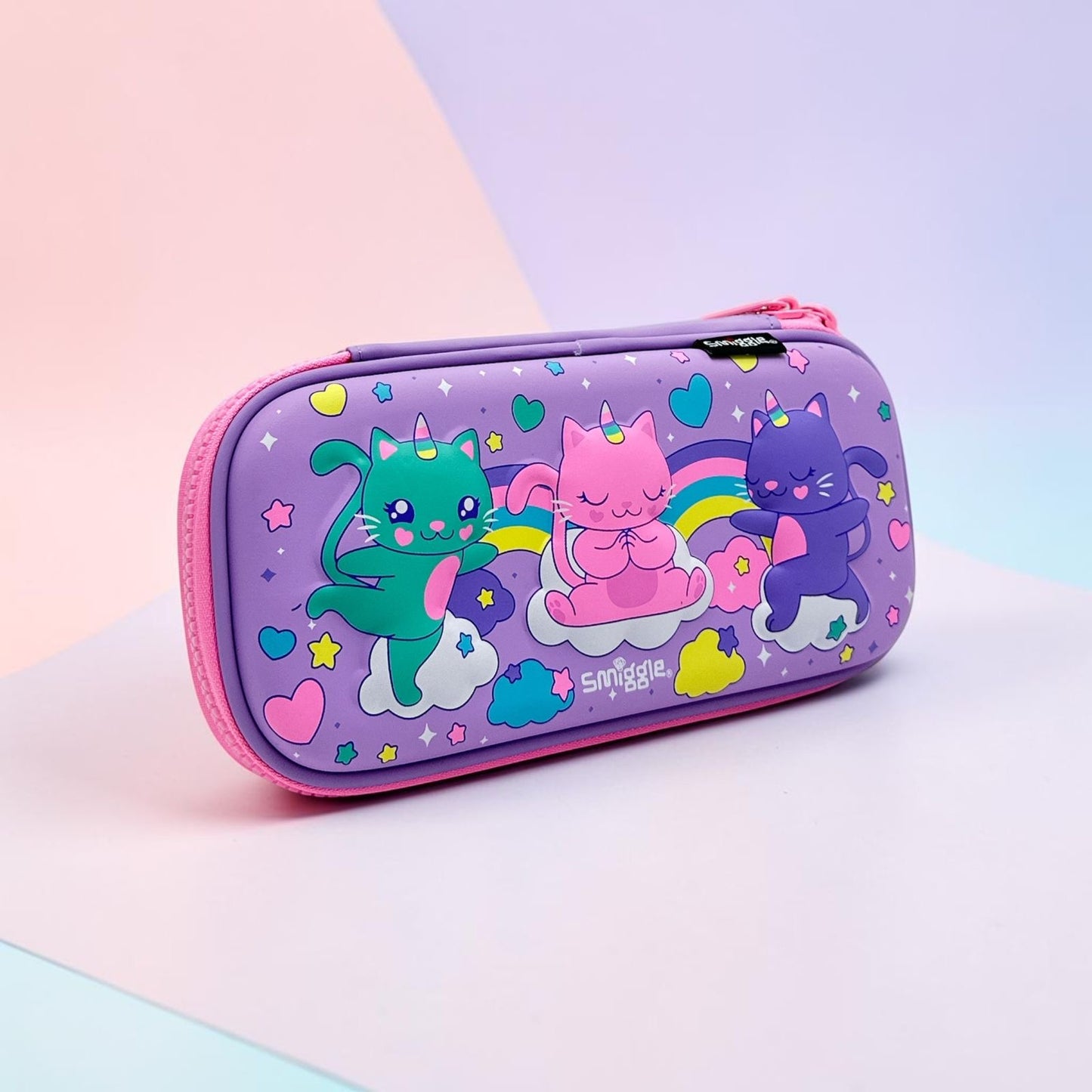 Rainbow Unicorn Cats Pencil Case