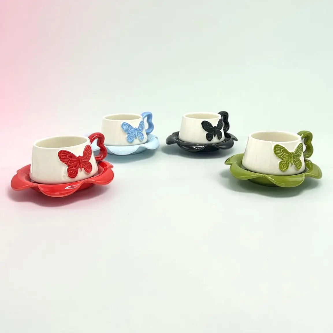 Butterfly Cup Saucer Set