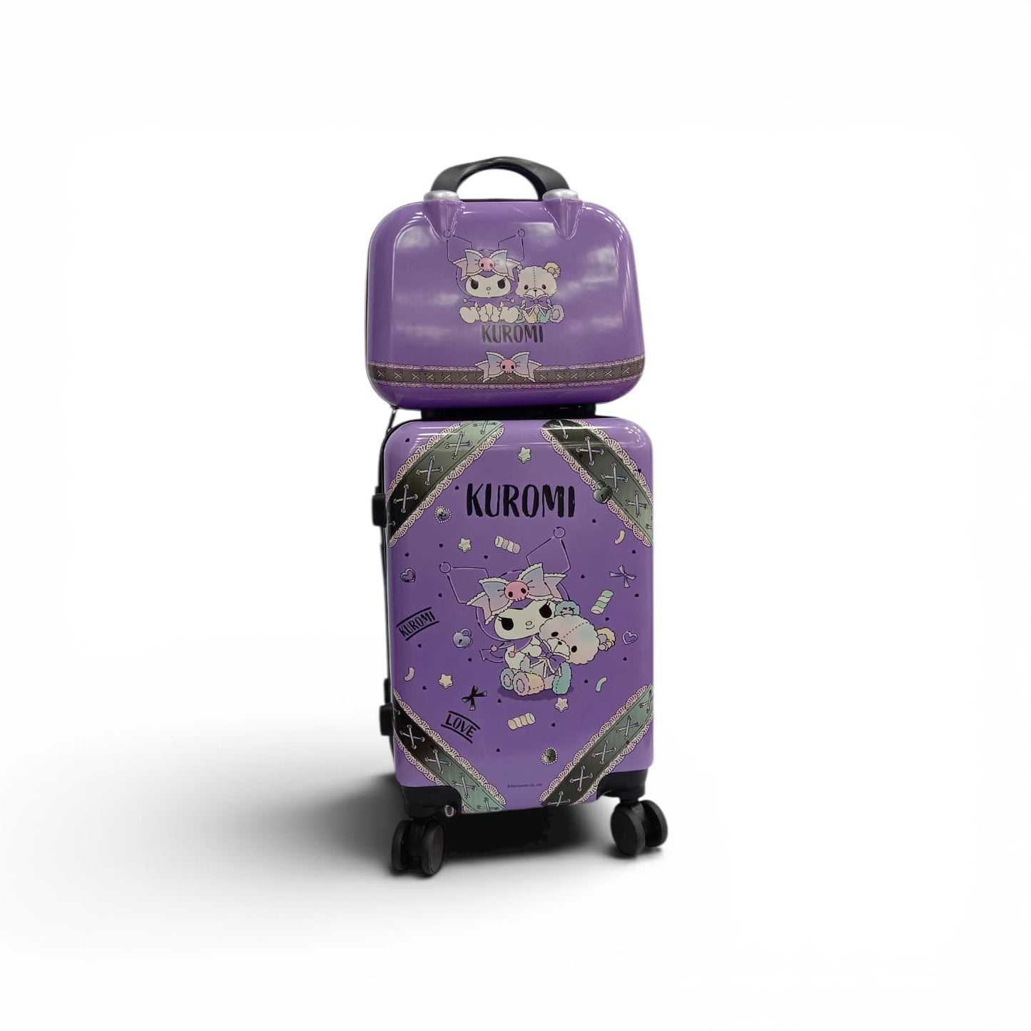 KUROMI LOVE TRAVEL LUGGAGE SET