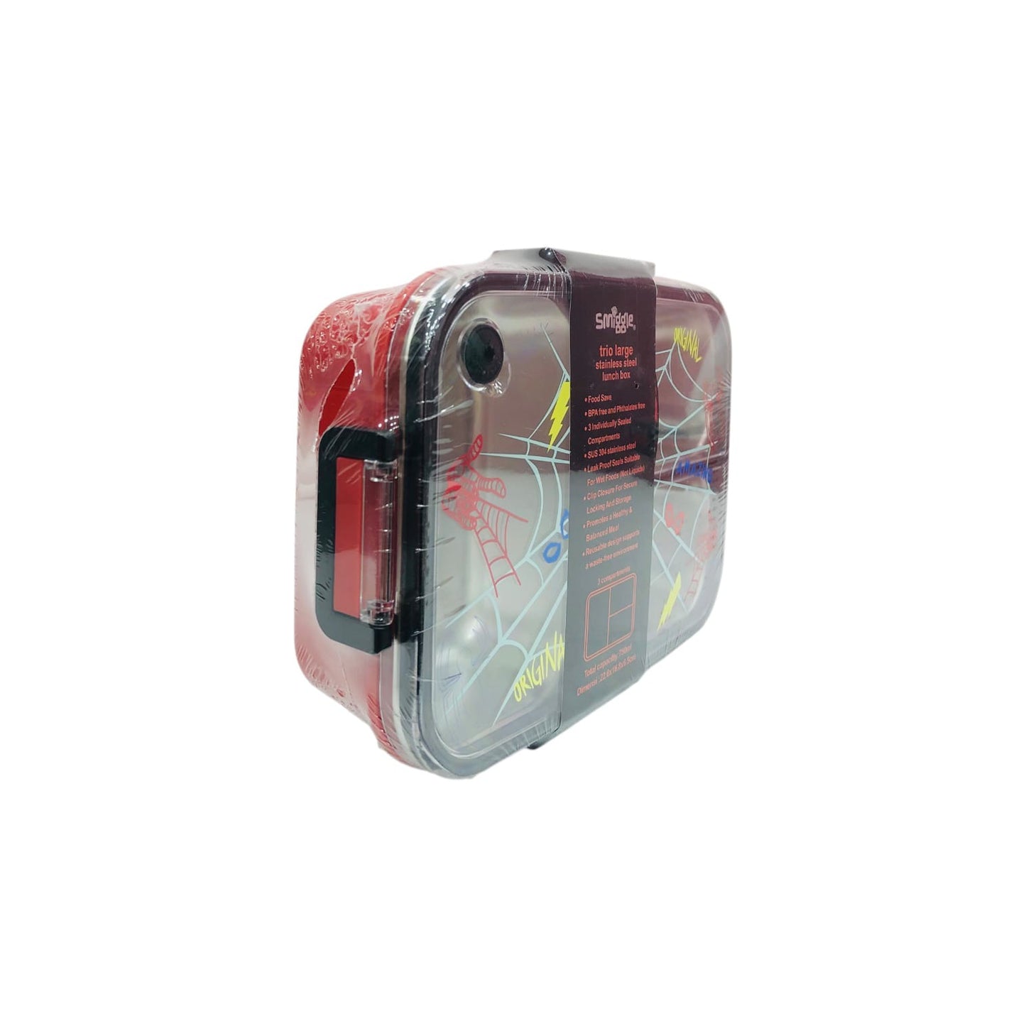 Hero Power Stainless Lunch Box