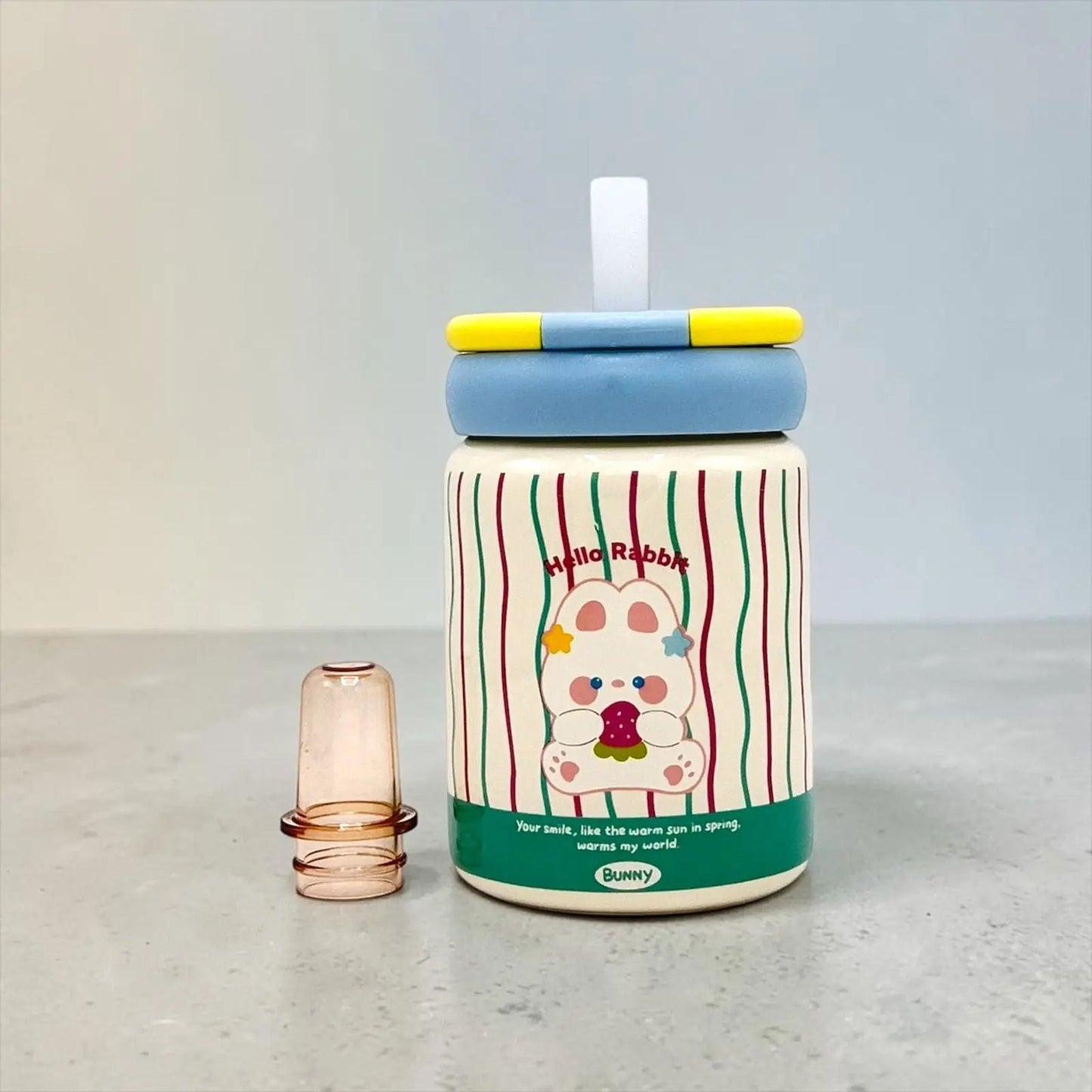 Adorable Ceramic Sippy Cup