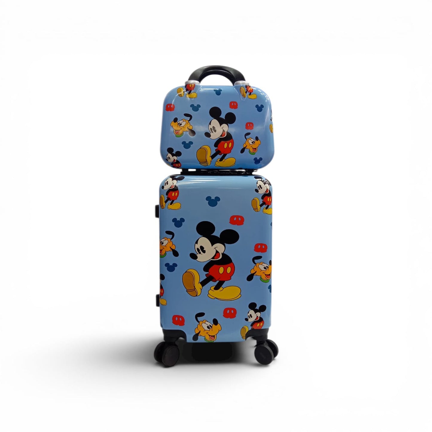 MICKEY & PLUTO TRAVEL LUGGAGE SET