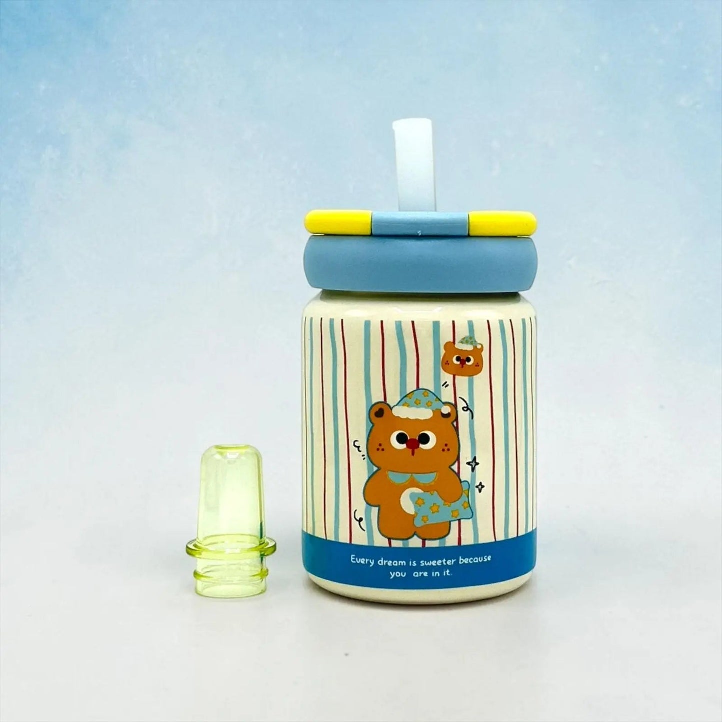 Adorable Ceramic Sippy Cup