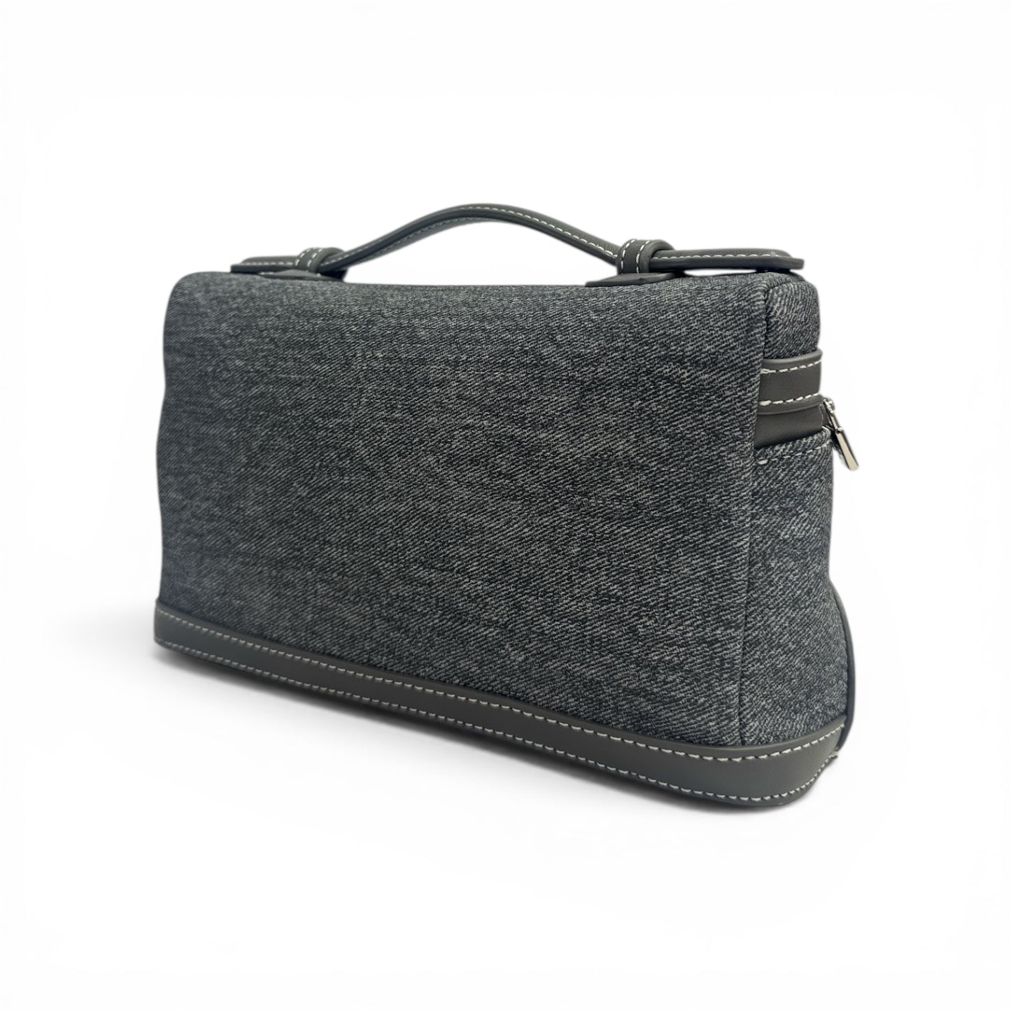 Modern Gray Crossbody Bag – Everyday Chic